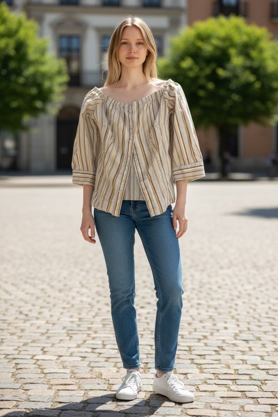 Charlotte Russe Womens Large Off Shoulder Peasant Blouse Boho Bell Sleeve Top